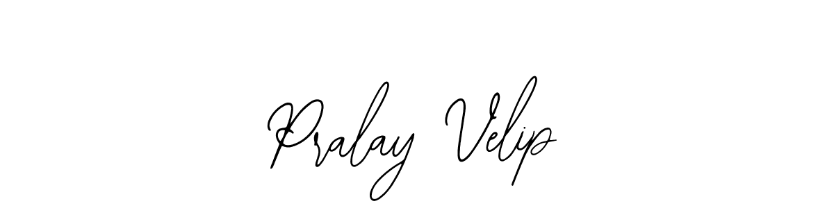 if you are searching for the best signature style for your name Pralay Velip. so please give up your signature search. here we have designed multiple signature styles  using Bearetta-2O07w. Pralay Velip signature style 12 images and pictures png