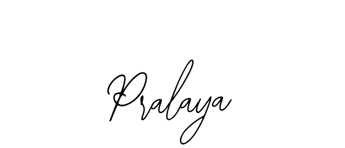 Pralaya stylish signature style. Best Handwritten Sign (Bearetta-2O07w) for my name. Handwritten Signature Collection Ideas for my name Pralaya. Pralaya signature style 12 images and pictures png