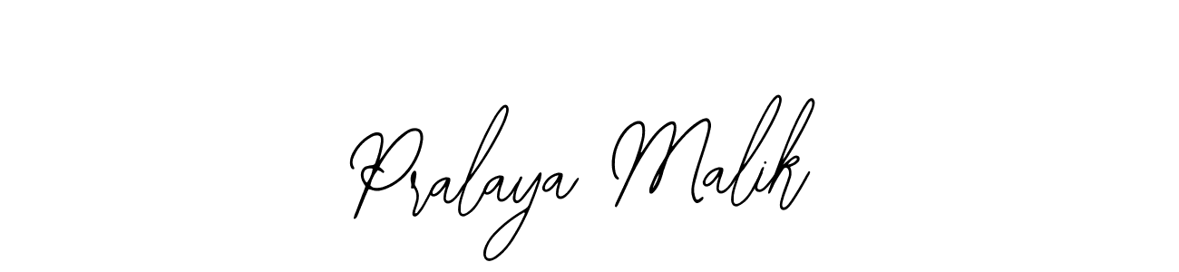 Best and Professional Signature Style for Pralaya Malik. Bearetta-2O07w Best Signature Style Collection. Pralaya Malik signature style 12 images and pictures png