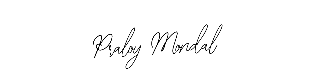 How to Draw Praloy Mondal signature style? Bearetta-2O07w is a latest design signature styles for name Praloy Mondal. Praloy Mondal signature style 12 images and pictures png