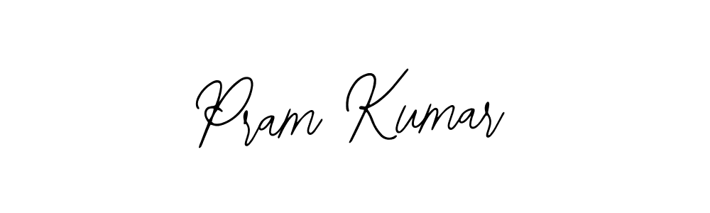 The best way (Bearetta-2O07w) to make a short signature is to pick only two or three words in your name. The name Pram Kumar include a total of six letters. For converting this name. Pram Kumar signature style 12 images and pictures png