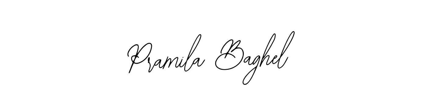 Make a beautiful signature design for name Pramila Baghel. Use this online signature maker to create a handwritten signature for free. Pramila Baghel signature style 12 images and pictures png