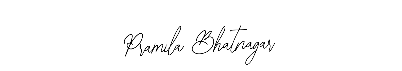 It looks lik you need a new signature style for name Pramila Bhatnagar. Design unique handwritten (Bearetta-2O07w) signature with our free signature maker in just a few clicks. Pramila Bhatnagar signature style 12 images and pictures png