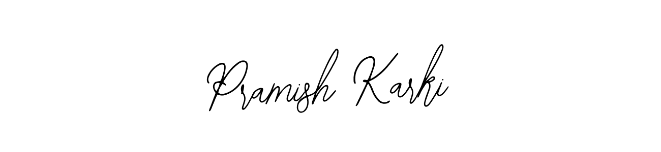It looks lik you need a new signature style for name Pramish Karki. Design unique handwritten (Bearetta-2O07w) signature with our free signature maker in just a few clicks. Pramish Karki signature style 12 images and pictures png