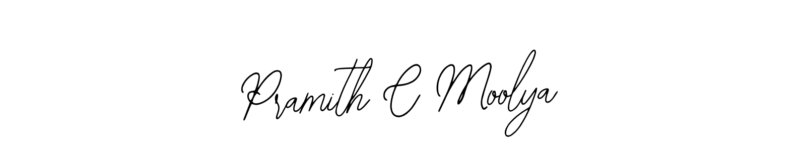 Also we have Pramith C Moolya name is the best signature style. Create professional handwritten signature collection using Bearetta-2O07w autograph style. Pramith C Moolya signature style 12 images and pictures png