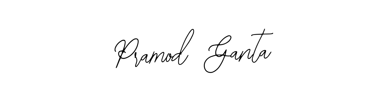 Pramod  Ganta stylish signature style. Best Handwritten Sign (Bearetta-2O07w) for my name. Handwritten Signature Collection Ideas for my name Pramod  Ganta. Pramod  Ganta signature style 12 images and pictures png