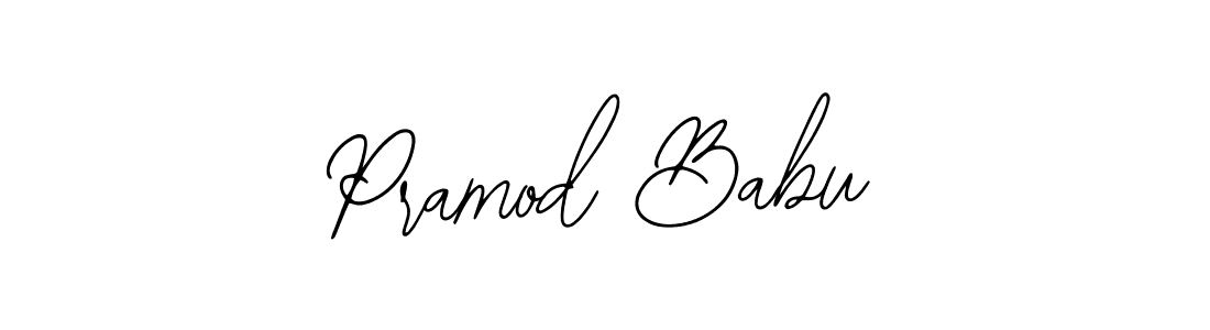 It looks lik you need a new signature style for name Pramod Babu. Design unique handwritten (Bearetta-2O07w) signature with our free signature maker in just a few clicks. Pramod Babu signature style 12 images and pictures png