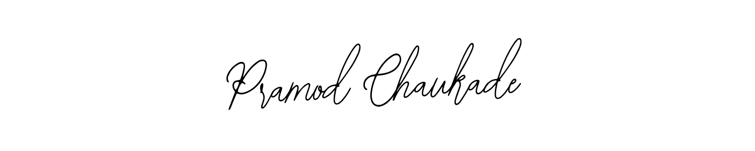 Make a beautiful signature design for name Pramod Chaukade. Use this online signature maker to create a handwritten signature for free. Pramod Chaukade signature style 12 images and pictures png