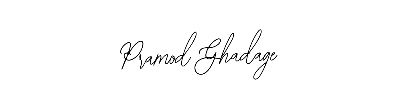 Pramod Ghadage stylish signature style. Best Handwritten Sign (Bearetta-2O07w) for my name. Handwritten Signature Collection Ideas for my name Pramod Ghadage. Pramod Ghadage signature style 12 images and pictures png