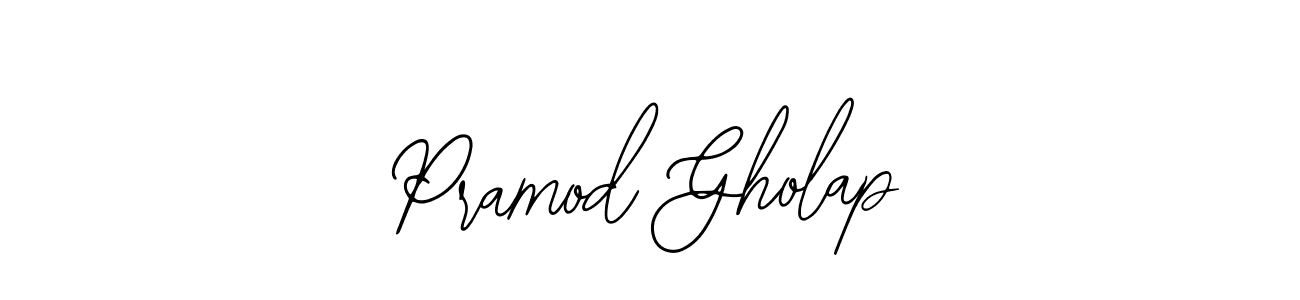 Create a beautiful signature design for name Pramod Gholap. With this signature (Bearetta-2O07w) fonts, you can make a handwritten signature for free. Pramod Gholap signature style 12 images and pictures png