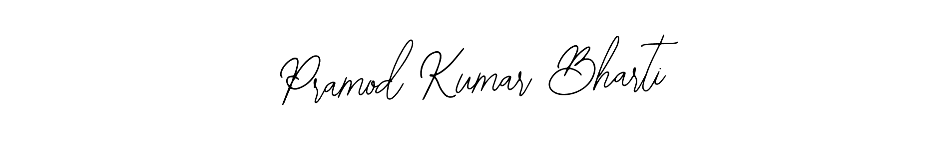 Similarly Bearetta-2O07w is the best handwritten signature design. Signature creator online .You can use it as an online autograph creator for name Pramod Kumar Bharti. Pramod Kumar Bharti signature style 12 images and pictures png
