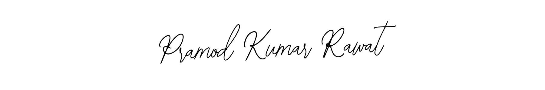 Use a signature maker to create a handwritten signature online. With this signature software, you can design (Bearetta-2O07w) your own signature for name Pramod Kumar Rawat. Pramod Kumar Rawat signature style 12 images and pictures png