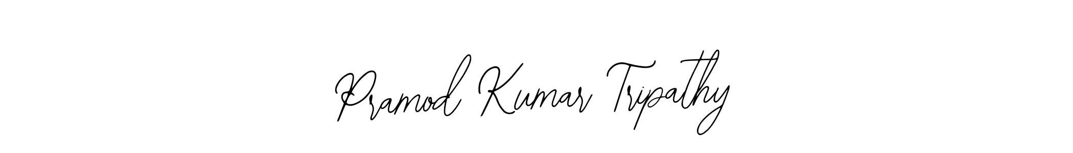 Make a beautiful signature design for name Pramod Kumar Tripathy. Use this online signature maker to create a handwritten signature for free. Pramod Kumar Tripathy signature style 12 images and pictures png