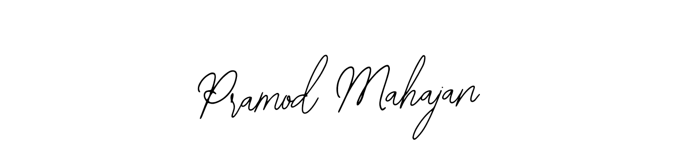 Create a beautiful signature design for name Pramod Mahajan. With this signature (Bearetta-2O07w) fonts, you can make a handwritten signature for free. Pramod Mahajan signature style 12 images and pictures png