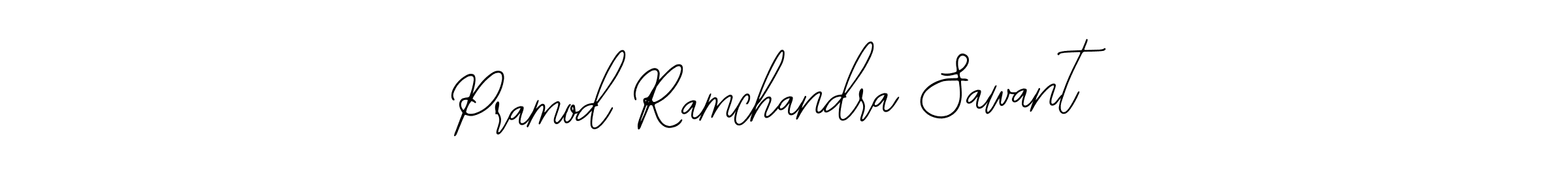 Use a signature maker to create a handwritten signature online. With this signature software, you can design (Bearetta-2O07w) your own signature for name Pramod Ramchandra Sawant. Pramod Ramchandra Sawant signature style 12 images and pictures png