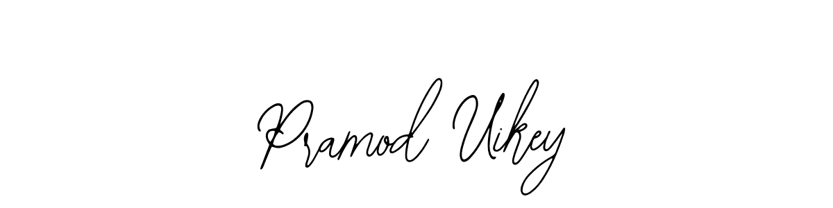 Design your own signature with our free online signature maker. With this signature software, you can create a handwritten (Bearetta-2O07w) signature for name Pramod Uikey. Pramod Uikey signature style 12 images and pictures png