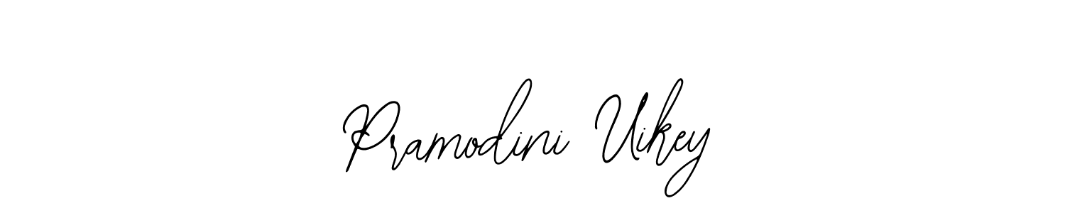 if you are searching for the best signature style for your name Pramodini Uikey. so please give up your signature search. here we have designed multiple signature styles  using Bearetta-2O07w. Pramodini Uikey signature style 12 images and pictures png