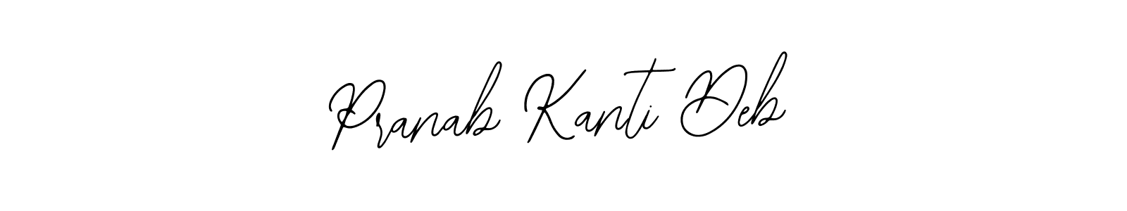 How to make Pranab Kanti Deb name signature. Use Bearetta-2O07w style for creating short signs online. This is the latest handwritten sign. Pranab Kanti Deb signature style 12 images and pictures png