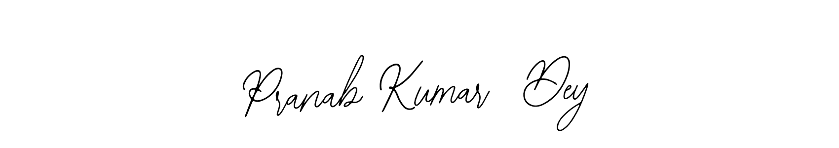 The best way (Bearetta-2O07w) to make a short signature is to pick only two or three words in your name. The name Pranab Kumar  Dey include a total of six letters. For converting this name. Pranab Kumar  Dey signature style 12 images and pictures png