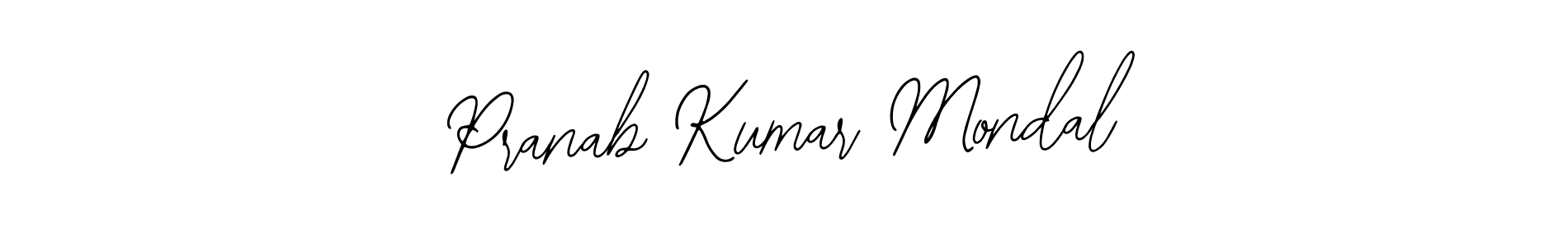 You should practise on your own different ways (Bearetta-2O07w) to write your name (Pranab Kumar Mondal) in signature. don't let someone else do it for you. Pranab Kumar Mondal signature style 12 images and pictures png
