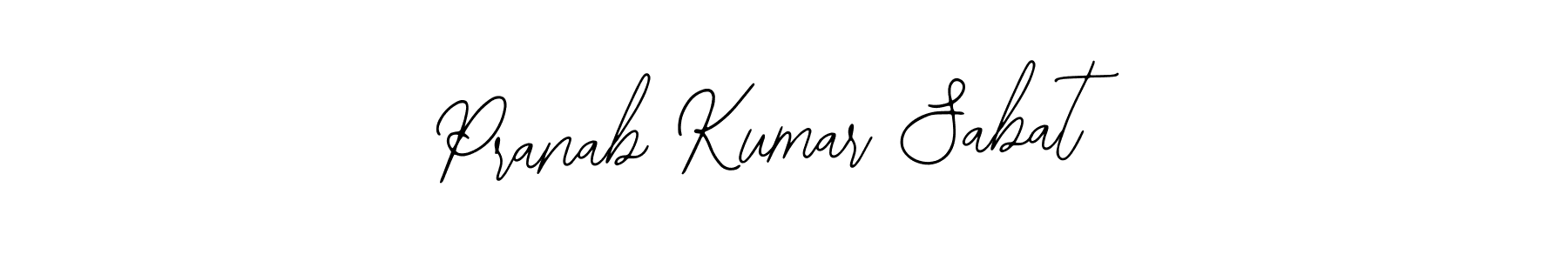 How to make Pranab Kumar Sabat signature? Bearetta-2O07w is a professional autograph style. Create handwritten signature for Pranab Kumar Sabat name. Pranab Kumar Sabat signature style 12 images and pictures png