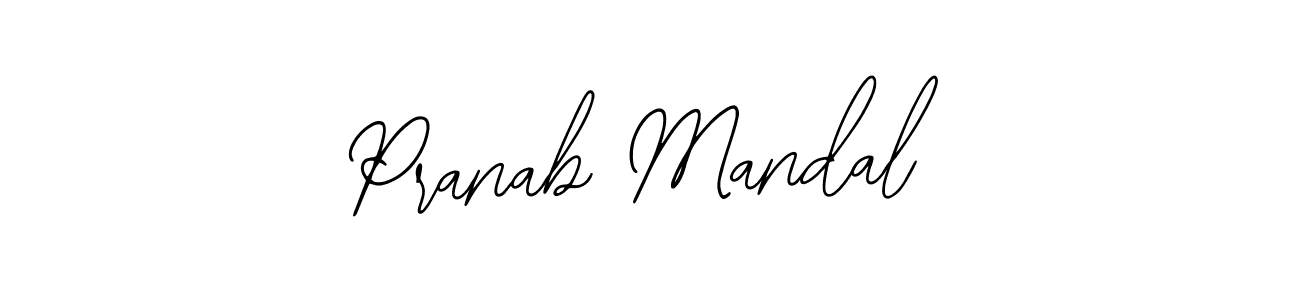 Pranab Mandal stylish signature style. Best Handwritten Sign (Bearetta-2O07w) for my name. Handwritten Signature Collection Ideas for my name Pranab Mandal. Pranab Mandal signature style 12 images and pictures png