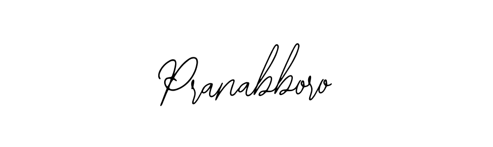 Make a short Pranabboro signature style. Manage your documents anywhere anytime using Bearetta-2O07w. Create and add eSignatures, submit forms, share and send files easily. Pranabboro signature style 12 images and pictures png