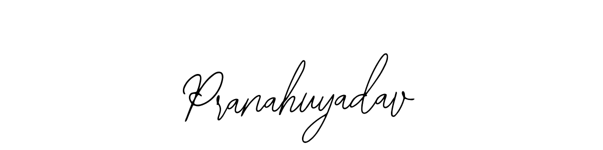 Pranahuyadav stylish signature style. Best Handwritten Sign (Bearetta-2O07w) for my name. Handwritten Signature Collection Ideas for my name Pranahuyadav. Pranahuyadav signature style 12 images and pictures png