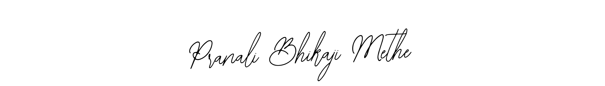 How to make Pranali Bhikaji Methe signature? Bearetta-2O07w is a professional autograph style. Create handwritten signature for Pranali Bhikaji Methe name. Pranali Bhikaji Methe signature style 12 images and pictures png