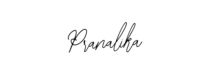 Create a beautiful signature design for name Pranalika. With this signature (Bearetta-2O07w) fonts, you can make a handwritten signature for free. Pranalika signature style 12 images and pictures png
