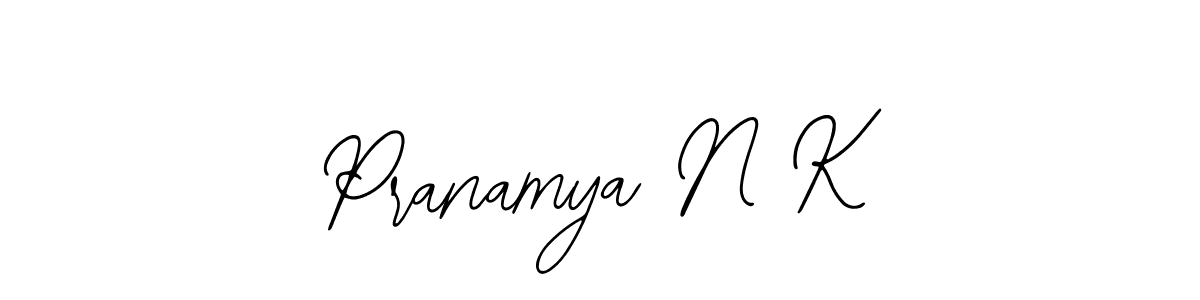 Here are the top 10 professional signature styles for the name Pranamya N K. These are the best autograph styles you can use for your name. Pranamya N K signature style 12 images and pictures png