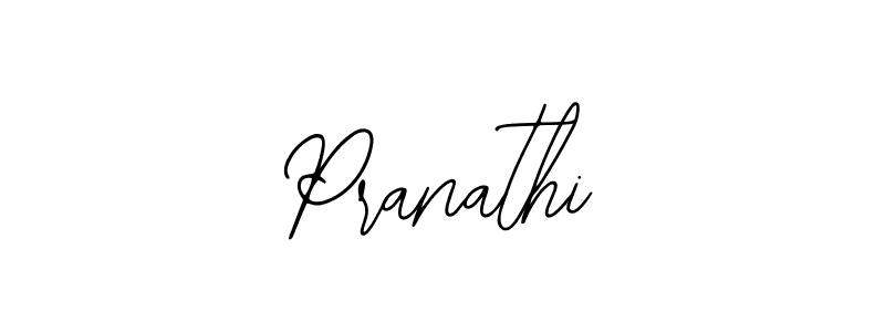 Use a signature maker to create a handwritten signature online. With this signature software, you can design (Bearetta-2O07w) your own signature for name Pranathi. Pranathi signature style 12 images and pictures png