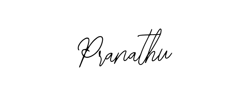 Also we have Pranathu name is the best signature style. Create professional handwritten signature collection using Bearetta-2O07w autograph style. Pranathu signature style 12 images and pictures png