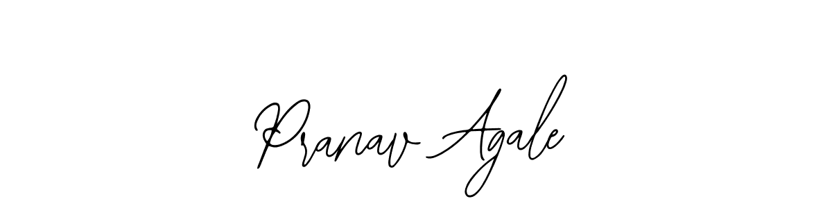 Make a short Pranav Agale signature style. Manage your documents anywhere anytime using Bearetta-2O07w. Create and add eSignatures, submit forms, share and send files easily. Pranav Agale signature style 12 images and pictures png