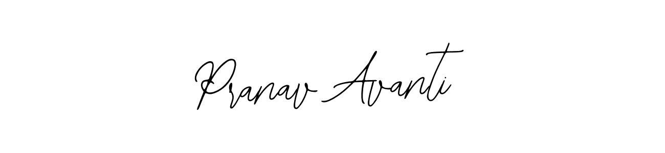 Design your own signature with our free online signature maker. With this signature software, you can create a handwritten (Bearetta-2O07w) signature for name Pranav Avanti. Pranav Avanti signature style 12 images and pictures png