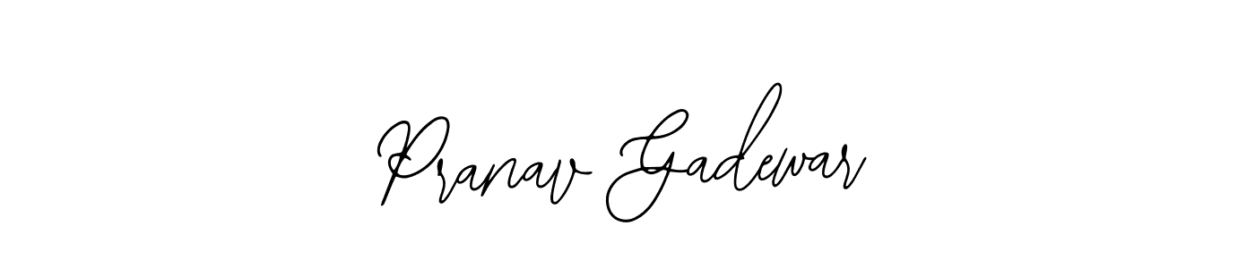 How to make Pranav Gadewar signature? Bearetta-2O07w is a professional autograph style. Create handwritten signature for Pranav Gadewar name. Pranav Gadewar signature style 12 images and pictures png