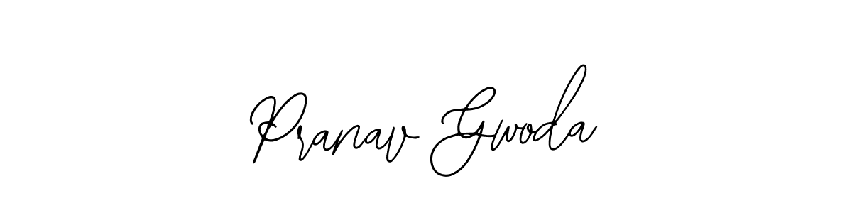 Use a signature maker to create a handwritten signature online. With this signature software, you can design (Bearetta-2O07w) your own signature for name Pranav Gwoda. Pranav Gwoda signature style 12 images and pictures png