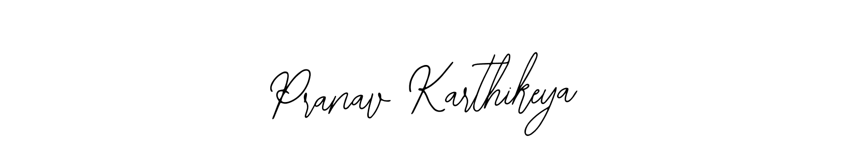 Similarly Bearetta-2O07w is the best handwritten signature design. Signature creator online .You can use it as an online autograph creator for name Pranav Karthikeya. Pranav Karthikeya signature style 12 images and pictures png