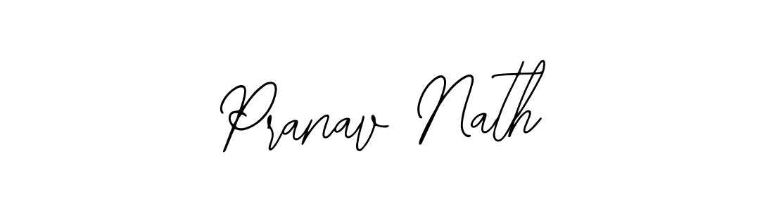 You should practise on your own different ways (Bearetta-2O07w) to write your name (Pranav Nath) in signature. don't let someone else do it for you. Pranav Nath signature style 12 images and pictures png