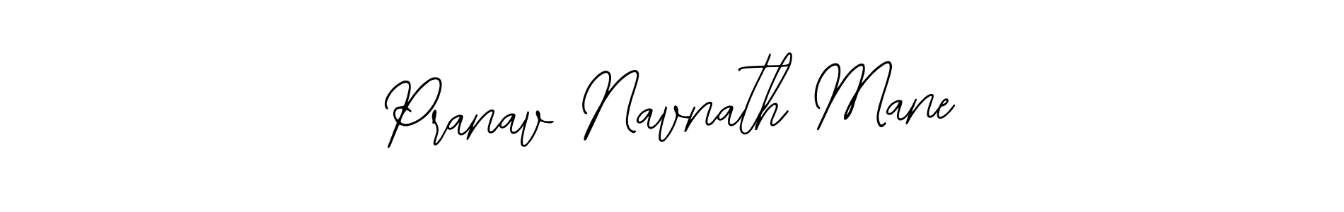 Create a beautiful signature design for name Pranav Navnath Mane. With this signature (Bearetta-2O07w) fonts, you can make a handwritten signature for free. Pranav Navnath Mane signature style 12 images and pictures png
