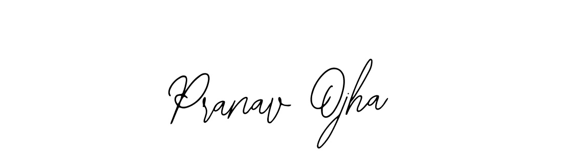 Make a beautiful signature design for name Pranav Ojha. With this signature (Bearetta-2O07w) style, you can create a handwritten signature for free. Pranav Ojha signature style 12 images and pictures png