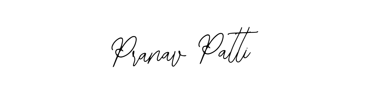 Make a short Pranav Patti signature style. Manage your documents anywhere anytime using Bearetta-2O07w. Create and add eSignatures, submit forms, share and send files easily. Pranav Patti signature style 12 images and pictures png