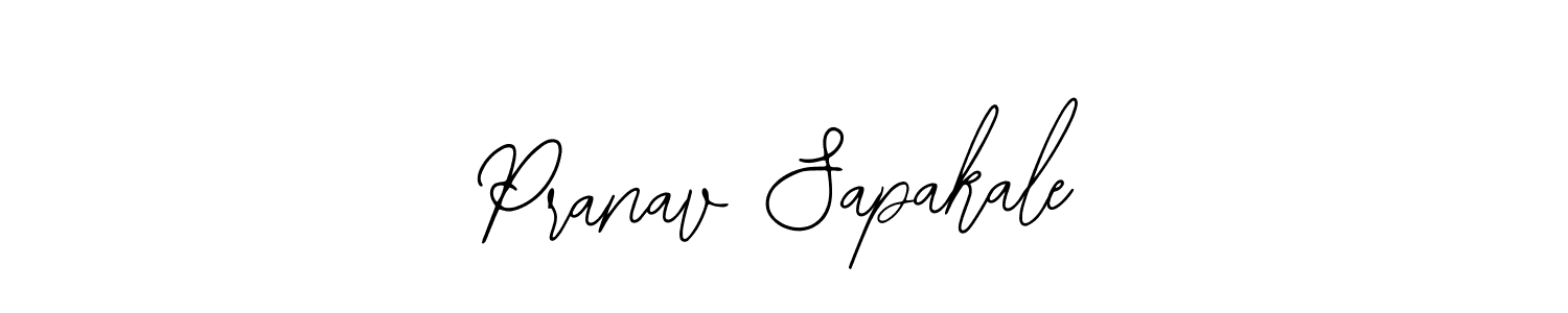 Pranav Sapakale stylish signature style. Best Handwritten Sign (Bearetta-2O07w) for my name. Handwritten Signature Collection Ideas for my name Pranav Sapakale. Pranav Sapakale signature style 12 images and pictures png