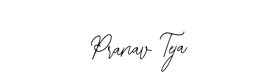 Also You can easily find your signature by using the search form. We will create Pranav Teja name handwritten signature images for you free of cost using Bearetta-2O07w sign style. Pranav Teja signature style 12 images and pictures png