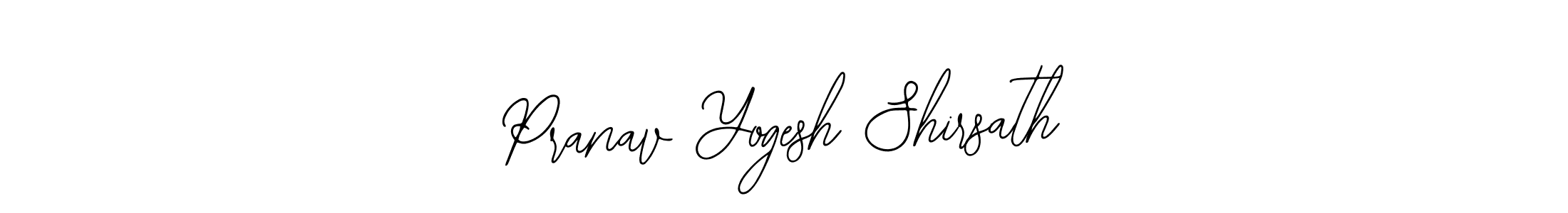 if you are searching for the best signature style for your name Pranav Yogesh Shirsath. so please give up your signature search. here we have designed multiple signature styles  using Bearetta-2O07w. Pranav Yogesh Shirsath signature style 12 images and pictures png