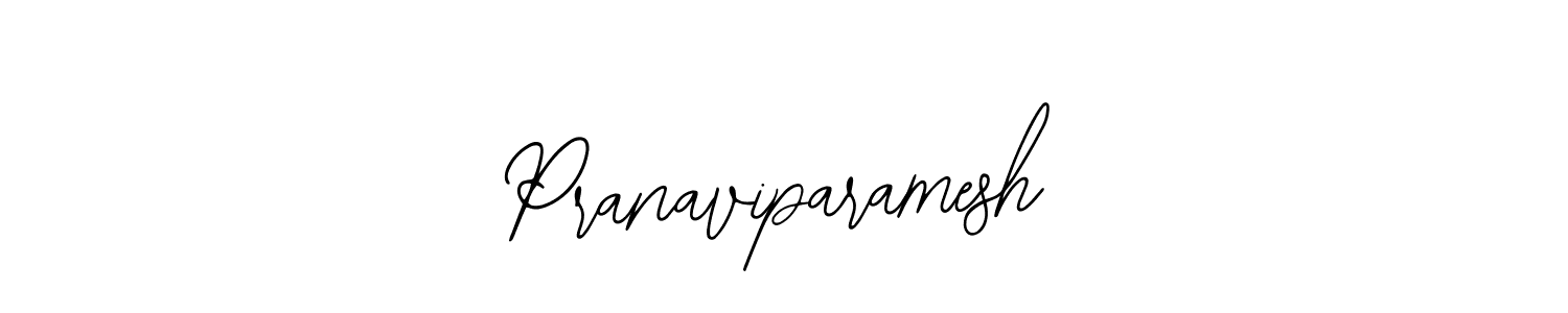 You should practise on your own different ways (Bearetta-2O07w) to write your name (Pranaviparamesh) in signature. don't let someone else do it for you. Pranaviparamesh signature style 12 images and pictures png