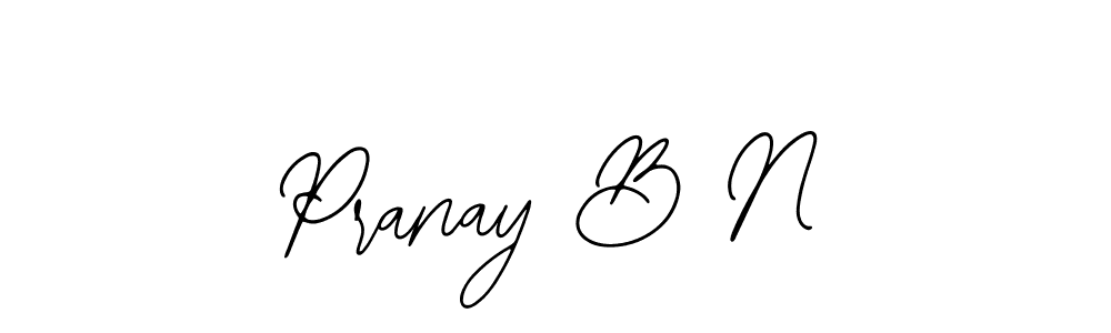 See photos of Pranay B N official signature by Spectra . Check more albums & portfolios. Read reviews & check more about Bearetta-2O07w font. Pranay B N signature style 12 images and pictures png