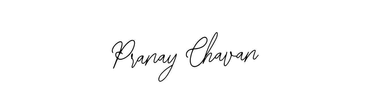 You should practise on your own different ways (Bearetta-2O07w) to write your name (Pranay Chavan) in signature. don't let someone else do it for you. Pranay Chavan signature style 12 images and pictures png