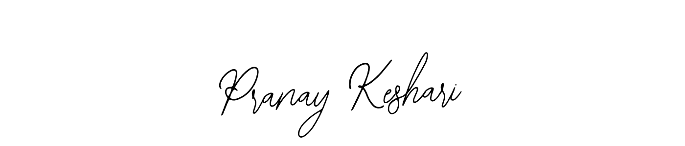 Use a signature maker to create a handwritten signature online. With this signature software, you can design (Bearetta-2O07w) your own signature for name Pranay Keshari. Pranay Keshari signature style 12 images and pictures png
