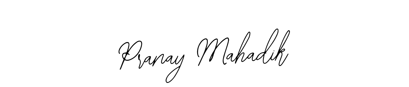 Make a beautiful signature design for name Pranay Mahadik. Use this online signature maker to create a handwritten signature for free. Pranay Mahadik signature style 12 images and pictures png